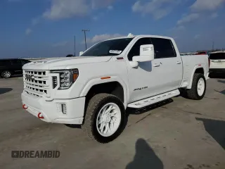 2021 GMC Sierra 2500HD AT4 z VIN 1GT49PEY6MF277074, wystawiony jako Copart lot #49231105 z przebiegiem 77 454 mil mil oraz Czysty tytuł • Clean title. Historia ofert i sprzedaży dostępna na DreamBid. Obrazek 1.