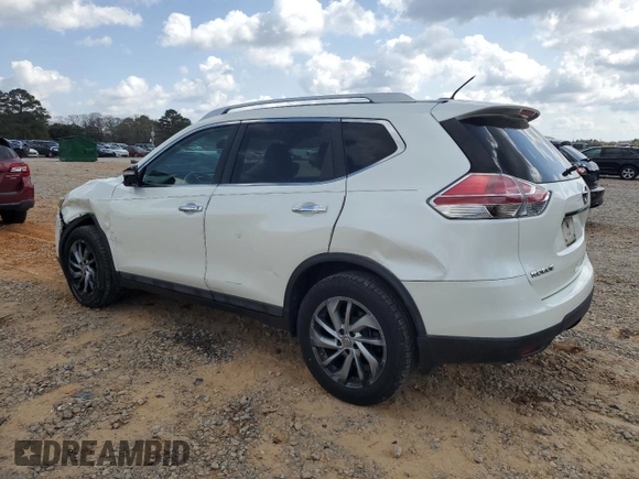 2015 Nissan Rogue SL with VIN 5N1AT2MT4FC822475, listed as a Copart auction lot 49063745 with 122,153 mi miles and Salvage Title. Bid and sale history available at carsss.com. Image 2.