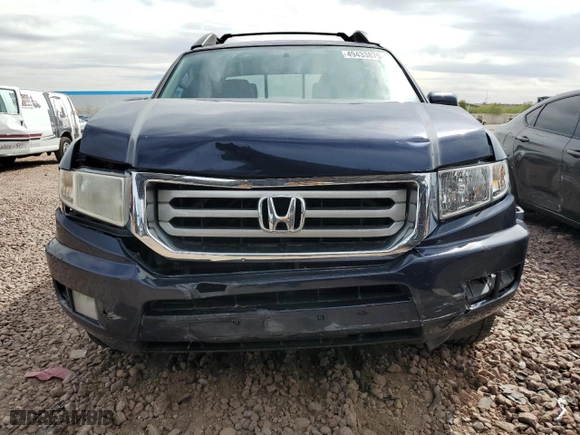 2014 Honda Ridgeline RTL with VIN 5FPYK1F58EB001953, listed as a Copart auction lot 49433875 with 191,094 mi miles and Salvage Title. Bid and sale history available at carsss.com. Image 5.