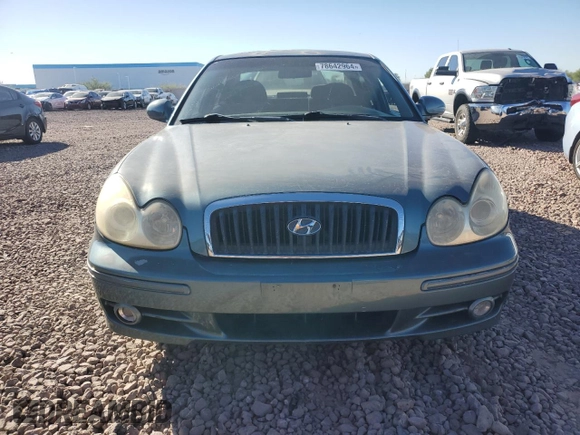2004 Hyundai Sonata with VIN KMHWF25S94A980998, listed as a Copart auction lot 78642964 with 177,502 mi miles and Salvage Title. Bid and sale history available at carsss.com. Image 5.