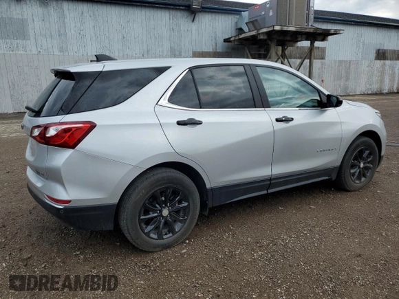 2021 Chevrolet Equinox LT with VIN 3GNAXKEV3ML395615, listed as a Copart auction lot 53641215 with 37,167 mi miles and Salvage title. Bid and sale history available at DreamBid. Image 3.