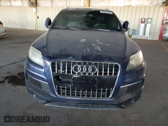 2011 Audi Q7 S line with VIN WA1DGAFE5BD005268, listed as a Copart auction lot 85074734 with 156,819 mi miles and Clean title. Bid and sale history available at DreamBid. Image 5.