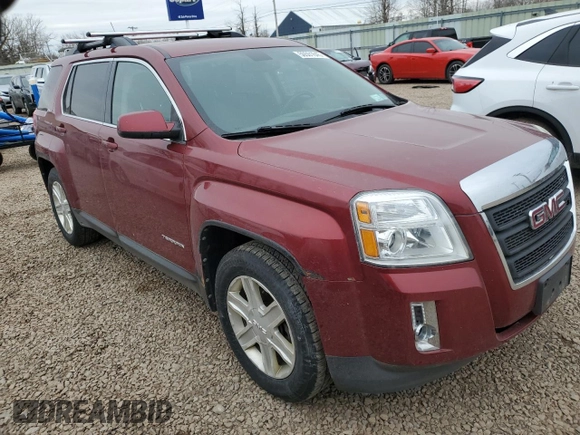 2011 GMC Terrain SLE-2 with VIN 2CTFLTE55B6350519, listed as a Copart auction lot 50501645 with 188,601 mi miles and Salvage Title. Bid and sale history available at carsss.com. Image 4.