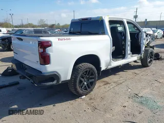2021 Chevrolet Silverado 1500 LT Trail Boss with VIN 3GCPYFED0MG262382, listed as a IAAI auction lot 41765187 with 38,664 mi miles and . Bid and sale history available at DreamBid. Image 4.
