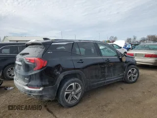 2020 GMC Terrain SLT with VIN 3GKALVEV5LL265232, listed as a Copart auction lot 46223335 with 94,704 mi miles and Salvage title. Bid and sale history available at DreamBid. Image 3.