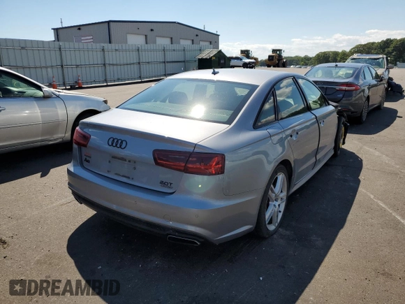 2016 Audi A6 2.0T Premium with VIN WAUFFAFCXGN195213, listed as a Copart auction lot 54657152 with 100,706 mi miles. Bid and sale history available at carsss.com. Image 4.