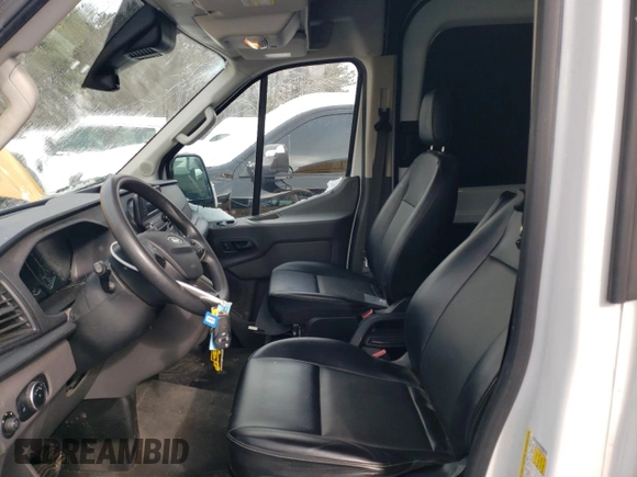 2020 Ford Transit Cargo with VIN 1FTBR1C86LKB53416, listed as a Copart auction lot 81788244 with 106,132 mi miles and Salvage Title. Bid and sale history available at DreamBid. Image 7.