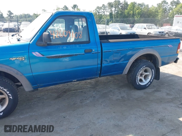 1994 Ford Ranger Splash with VIN 1FTCR11U7RTA92150, listed as a IAAI auction lot 42609108 with 169,050 mi miles and . Bid and sale history available at DreamBid. Image 6.