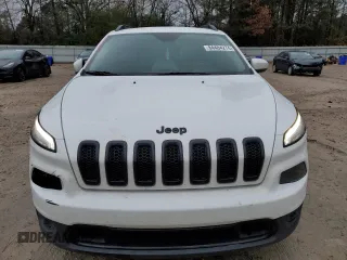 2018 Jeep Cherokee Latitude with VIN 1C4PJLCBXJD554084, listed as a Copart auction lot 84484274 with 133,937 mi miles and Salvage Title. Bid and sale history available at DreamBid. Image 5.