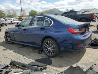 2020 BMW 3 Series 330i with VIN WBA5R1C08LFH41897, listed as a Copart auction lot 50094785 with 55,930 mi miles and Salvage Title. Bid and sale history available at carsss.com. Image 2.
