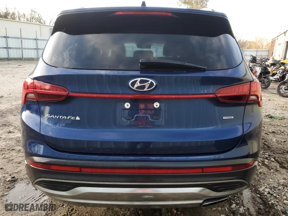 2021 Hyundai Santa Fe SEL with VIN 5NMS3DAJ0MH353522, listed as a Copart auction lot 48165905 with 82,974 mi miles and Clean Title. Bid and sale history available at carsss.com. Image 6.