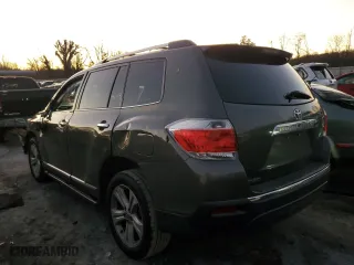 2012 Toyota Highlander Limited with VIN 5TDYK3EH2CS055466, listed as a Copart auction lot 87172344 with 0 mi miles and Salvage Title. Bid and sale history available at carsss.com. Image 2.