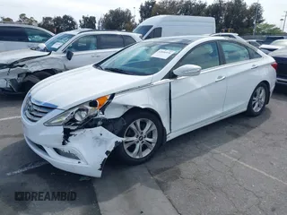 2013 Hyundai Sonata Limited with VIN 5NPEC4AC3DH585887, listed as a IAAI auction lot 42046976 with 126,675 mi miles and . Bid and sale history available at carsss.com. Image 17.