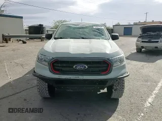 2021 Ford Ranger XL with VIN 1FTER4FH0MLD82079, listed as a Copart auction lot 56927685 with 43,985 mi miles and Salvage title. Bid and sale history available at DreamBid. Image 13.