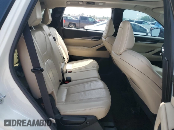 2023 Infiniti QX60 Luxe with VIN 5N1DL1FR4PC353091, listed as a Copart auction lot 51455235 with 30,358 mi miles and Salvage title. Bid and sale history available at DreamBid. Image 11.