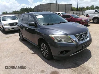 2014 Nissan Pathfinder SL with VIN 5N1AR2MN0EC620554, listed as a IAAI auction lot 42553865 with 198,989 mi miles and . Bid and sale history available at DreamBid. Image 1.