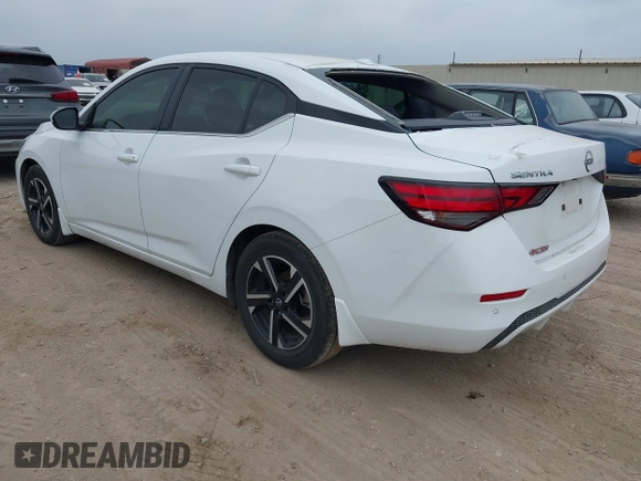 2024 Nissan Sentra SV with VIN 3N1AB8CV6RY279447, listed as a IAAI auction lot 42306959 with 21,720 mi miles and . Bid and sale history available at DreamBid. Image 3.