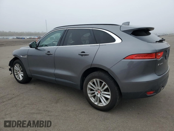 2018 Jaguar F-Pace 25t Prestige with VIN SADCK2FX3JA320663, listed as a Copart auction lot 50362275 with 94,126 mi miles and Salvage Title. Bid and sale history available at DreamBid. Image 2.