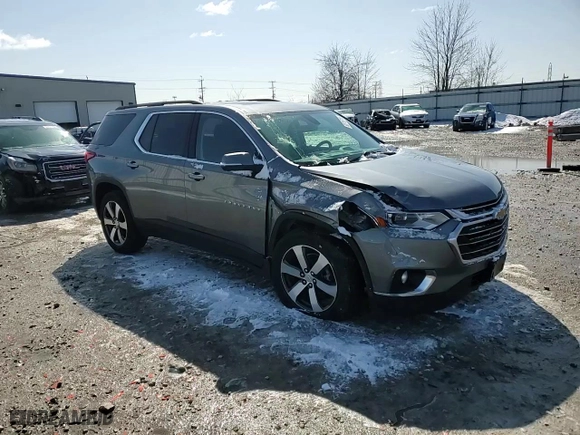 2021 Chevrolet Traverse LT Leather with VIN 1GNEVHKW1MJ175582, listed as a Copart auction lot 50716715 with 56,532 mi miles and Salvage Title. Bid and sale history available at carsss.com. Image 12.