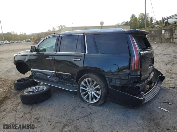 2019 Cadillac Escalade Luxury with VIN 1GYS4BKJ5KR391959, listed as a Copart auction lot 73730244 with 0 mi miles and Salvage Title. Bid and sale history available at carsss.com. Image 2.