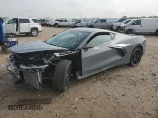 2024 Chevrolet Corvette 1LT with VIN 1G1YA2D43R5113488, listed as a Copart auction lot 54343325 with 13,770 mi miles and Salvage title. Bid and sale history available at DreamBid. Image 1.