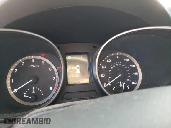 2018 Hyundai Santa Fe 2.4L with VIN 5NMZT3LB3JH056559, listed as a Copart auction lot 44703073 with 84,663 mi miles and Salvage title. Bid and sale history available at DreamBid. Image 9.