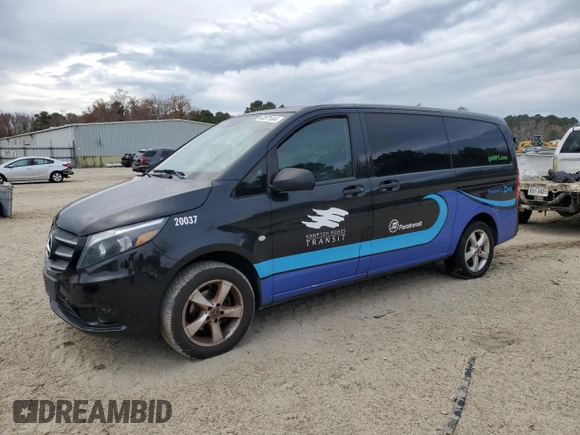 2020 Mercedes-Benz Metris with VIN W1WV0FEY6L3686351, listed as a Copart auction lot 82871044 with 96,538 mi miles and Clean Title. Bid and sale history available at DreamBid. Image 1.