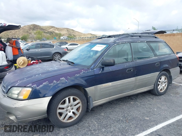 2001 Subaru Legacy Outback z VIN 4S3BH675817674508, wystawiony jako IAAI lot #41402801 z przebiegiem 138 995 mil mil oraz . Historia ofert i sprzedaży dostępna na DreamBid. Obrazek 6.