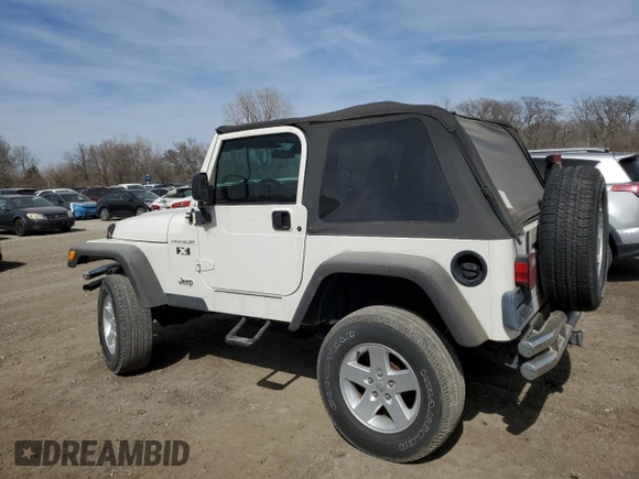 2002 Jeep Wrangler X with VIN 1J4FA39S72P759469, listed as a Copart auction lot 49701165 with 132,790 mi miles and Clean Title. Bid and sale history available at carsss.com. Image 2.