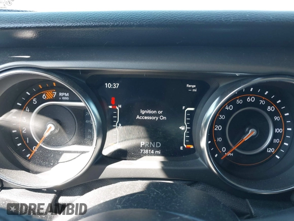 2021 Jeep Wrangler Unlimited Sport Altitude с VIN 1C4HJXDN8MW701628, выставлен на аукционе IAAI как лот 42059202 с пробегом 73 814 миль миль и . История ставок и продаж доступна на DreamBid. Изображение 7.