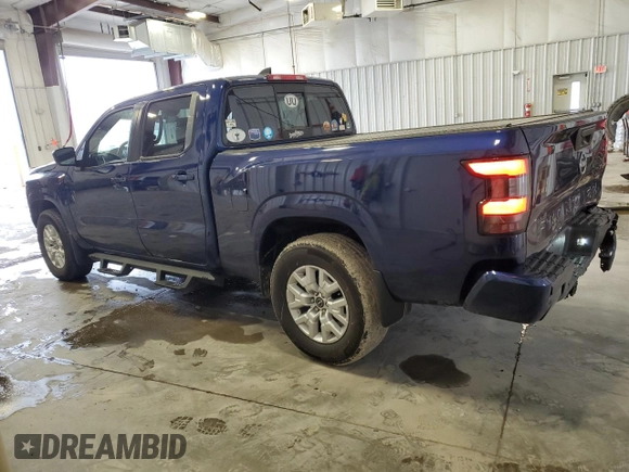 2022 Nissan Frontier SV with VIN 1N6ED1FK4NN601377, listed as a Copart auction lot 48042405 with 39,827 mi miles and Salvage Title. Bid and sale history available at carsss.com. Image 2.