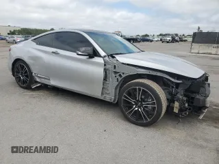 2018 Infiniti Q60 Luxe with VIN JN1EV7EK5JM342261, listed as a Copart auction lot 50986445 with 81,937 mi miles and Salvage Title. Bid and sale history available at DreamBid. Image 4.