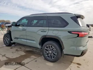 2024 Toyota Sequoia SR5 with VIN 7SVAAABA5RX047564, listed as a Copart auction lot 47089155 with 7,301 mi miles and Salvage Title. Bid and sale history available at carsss.com. Image 2.