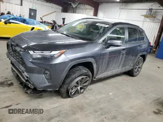 2024 Toyota RAV4 Hybrid XLE Premium with VIN JTMB6RFV3RD117432, listed as a Copart auction lot 45816155 with 18,957 mi miles and Salvage Title. Bid and sale history available at carsss.com. Image 1.