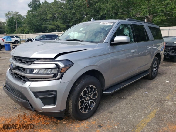2022 Ford Expedition Max XLT with VIN 1FMJK1HT2NEA58829, listed as a Copart auction lot 57528664 with 41,246 mi miles and Clean Title. Bid and sale history available at carsss.com. Image 1.