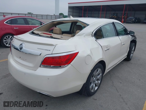 2013 Buick LaCrosse Leather with VIN 1G4GC5E3XDF207001, listed as a IAAI auction lot 42432746 with 249,000 mi miles and . Bid and sale history available at DreamBid. Image 4.