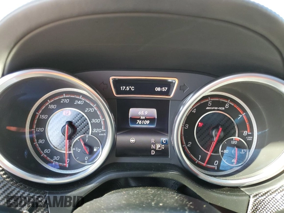 2018 Mercedes-Benz GLS 63 AMG with VIN 4JGDF7FE8JB101218, listed as a Copart auction lot 69864824 with 76,109 mi miles and Salvage title. Bid and sale history available at DreamBid. Image 9.