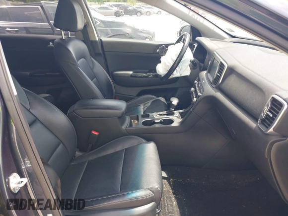 2019 Kia Sportage EX with VIN KNDPN3AC2K7577536, listed as a IAAI auction lot 42149104 with 66,197 mi miles and . Bid and sale history available at DreamBid. Image 5.