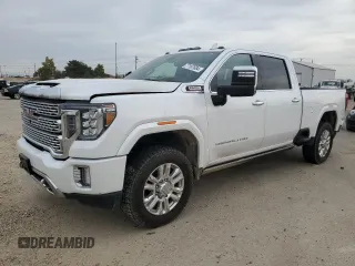 2023 GMC Sierra 3500HD Denali z VIN 1GT49WEY2PF201740, wystawiony jako Copart lot #77167684 z przebiegiem Nie podano mil oraz Szkody całkowita. Historia ofert i sprzedaży dostępna na DreamBid. Obrazek 1.