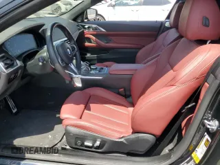 2022 BMW 4 Series M440i with VIN WBA53AT01NCJ52404, listed as a Copart auction lot 54464474 with 16,880 mi miles and Salvage title. Bid and sale history available at DreamBid. Image 7.