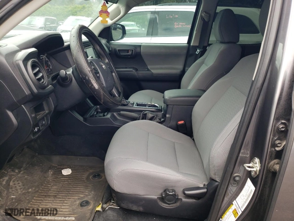 2019 Toyota Tacoma 2WD SR with VIN 5TFAX5GN4KX153084, listed as a Copart auction lot 60751794 with 54,186 mi miles and Salvage Title. Bid and sale history available at carsss.com. Image 7.