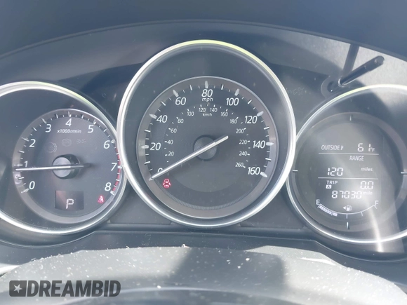 2016 Mazda Mazda6 i Sport with VIN JM1GJ1U54G1422560, listed as a IAAI auction lot 41935881 with 87,030 mi miles. Bid and sale history available at carsss.com. Image 7.