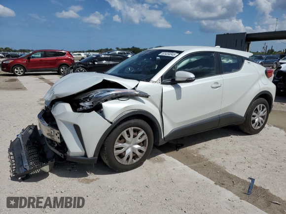 2020 Toyota C-HR LE with VIN NMTKHMBXXLR111125, listed as a Copart auction lot 52434045 with 82,205 mi miles and Non Repairable. Bid and sale history available at carsss.com. Image 1.