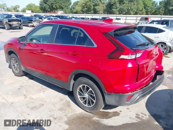 2024 Mitsubishi Eclipse Cross ES with VIN JA4ATUAA9RZ001094, listed as a IAAI auction lot 42332943 with 19,382 mi miles and . Bid and sale history available at DreamBid. Image 3.