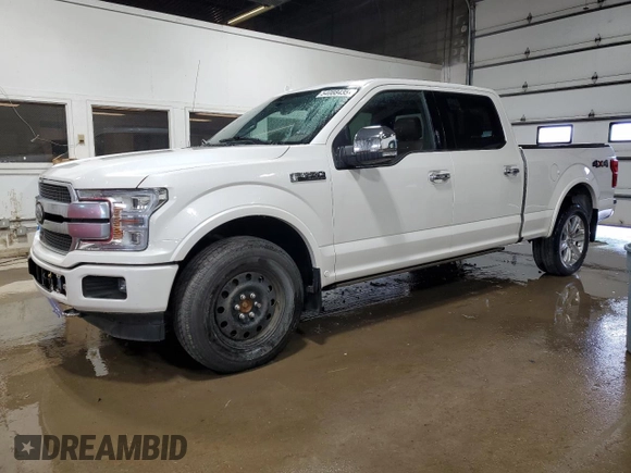 2019 Ford F-150 XL with VIN 1FTFW1E4XKFC89866, listed as a Copart auction lot 54088435 with 106,255 mi miles and Clean Title. Bid and sale history available at carsss.com. Image 1.