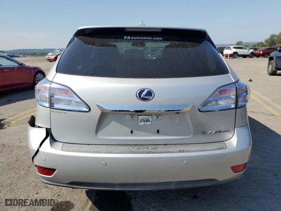 2012 Lexus RX 450h with VIN JTJZB1BA2C2408616, listed as a Copart auction lot 71363124 with 158,964 mi miles and Salvage Title. Bid and sale history available at carsss.com. Image 6.