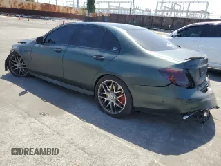 2019 Mercedes-Benz E 63 S AMG with VIN WDDZF8KB9KA505380, listed as a Copart auction lot 54086384 with Not Provided miles and Salvage Title. Bid and sale history available at DreamBid. Image 2.