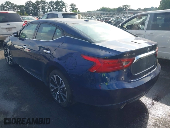 2018 Nissan Maxima SL with VIN 1N4AA6AP8JC377858, listed as a IAAI auction lot 42398320 with 119,110 mi miles and . Bid and sale history available at DreamBid. Image 3.