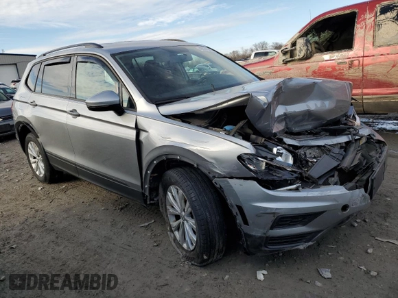 2020 Volkswagen Tiguan S with VIN 3VV0B7AX7LM144629, listed as a Copart auction lot 48051985 with 51,750 mi miles and Salvage title. Bid and sale history available at DreamBid. Image 4.