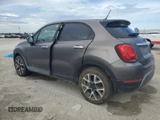 2016 FIAT 500X Trekking with VIN ZFBCFXCTXGP378129, listed as a Copart auction lot 59655095 with 159,386 mi miles and Salvage title. Bid and sale history available at DreamBid. Image 2.